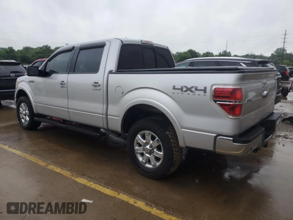 2013 Ford F-150 XL with VIN 1FTFW1ET7DKG21120, listed as a Copart auction lot 60106235 with 123,446 mi miles and Salvage title. Bid and sale history available at DreamBid. Image 2.