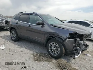 2020 Jeep Cherokee Latitude Plus with VIN 1C4PJMLB7LD554861, listed as a Copart auction lot 52379475 with 59,556 mi miles and Salvage Title. Bid and sale history available at DreamBid. Image 4.
