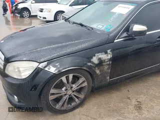 2009 Mercedes-Benz C-Class 3.5L Sport with VIN WDDGF56X19R043159, listed as a IAAI auction lot 41910010 with 173,817 mi miles. Bid and sale history available at carsss.com. Image 6.