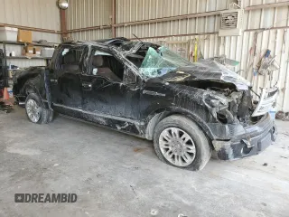 2012 Ford F-150 XL with VIN 1FTFW1CF5CFB53697, listed as a Copart auction lot 48884305 with 206,590 mi miles and Salvage Title. Bid and sale history available at carsss.com. Image 4.