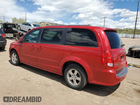 2012 Dodge Grand Caravan SXT with VIN 2C4RDGCG4CR196659, listed as a Copart auction lot 54795505 with 138,576 mi miles and Clean Title. Bid and sale history available at DreamBid. Image 2.