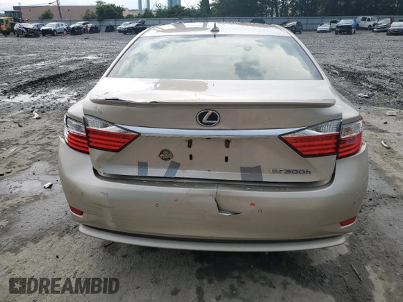 2013 Lexus ES 300h with VIN JTHBW1GG2D2006469, listed as a Copart auction lot 62922655 with 157,817 mi miles and Salvage title. Bid and sale history available at DreamBid. Image 6.