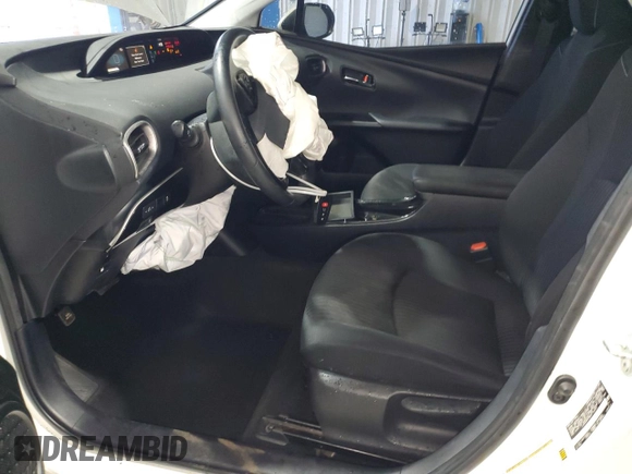 2021 Toyota Prius LE with VIN JTDKAMFP3M3176000, listed as a Copart auction lot 59836145 with 75,196 mi miles and Clean title. Bid and sale history available at DreamBid. Image 7.