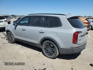 2022 Kia Telluride SX with VIN 5XYP5DHCXNG205946, listed as a Copart auction lot 49420425 with 49,287 mi miles and Salvage Title. Bid and sale history available at carsss.com. Image 2.