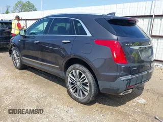 2017 Cadillac XT5 Premium Luxury AWD with VIN 1GYKNERS5HZ162882, listed as a IAAI auction lot 41919780 with 96,051 mi miles. Bid and sale history available at carsss.com. Image 3.