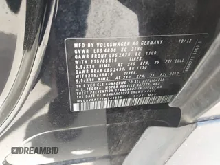 2014 Volkswagen Tiguan SE with VIN WVGAV3AX7EW549326, listed as a IAAI auction lot 42515906 with 102,221 mi miles and . Bid and sale history available at DreamBid. Image 9.