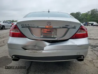 2006 Mercedes-Benz CLS 500 with VIN WDDDJ75X06A061287, listed as a Copart auction lot 54863095 with 74,200 mi miles and Salvage title. Bid and sale history available at DreamBid. Image 6.