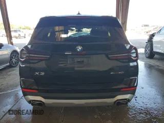 2024 BMW X3 sDrive30i with VIN WBX47DP08RN286581, listed as a Copart auction lot 42040215 with 5,660 mi miles and Non Repairable. Bid and sale history available at DreamBid. Image 6.