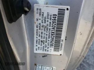2001 Acura CL Type S with VIN 19UYA426X1A026949, listed as a Copart auction lot 51397404 with 230,670 mi miles and Salvage Title. Bid and sale history available at carsss.com. Image 12.