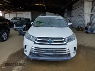2018 Toyota Highlander Hybrid Limited with VIN 5TDDGRFH7JS041481, listed as a Copart auction lot 41829725 with 142,796 mi miles and Salvage title. Bid and sale history available at DreamBid. Image 5.