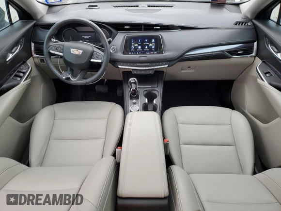 2023 Cadillac XT4 FWD Luxury with VIN 1GYAZAR46PF104791, listed as a Copart auction lot 51351115 with 17,930 mi miles and Salvage Title. Bid and sale history available at DreamBid. Image 8.