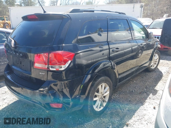 2017 Dodge Journey SXT with VIN 3C4PDCBG5HT604947, listed as a IAAI auction lot 41851008 with 208,674 mi miles and . Bid and sale history available at carsss.com. Image 4.
