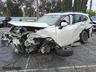 2021 Toyota Highlander XLE with VIN 5TDHZRAH2MS527719, listed as a Copart auction lot 46619885 with 0 mi miles and Salvage Title. Bid and sale history available at carsss.com. Image 1.
