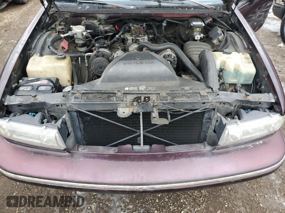 1993 Chevrolet Caprice with VIN 1G1BL53E4PR102257, listed as a Copart auction lot 85344924 with 228,725 mi miles and Salvage Title. Bid and sale history available at DreamBid. Image 11.