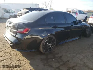 2022 BMW M3 Competition xDrive with VIN WBS43AY07NFM54665, listed as a Copart auction lot 78272024 with 16,812 mi miles and Clean Title. Bid and sale history available at carsss.com. Image 3.
