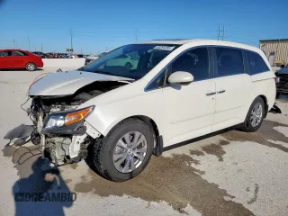 2016 Honda Odyssey EX-L with VIN 5FNRL5H64GB009932, listed as a Copart auction lot 50264285 with 76,436 mi miles and Clean Title. Bid and sale history available at DreamBid. Image 1.