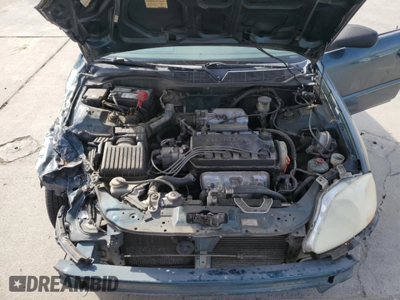 1998 Honda Civic EX with VIN JHMEJ8644WS000994, listed as a Copart auction lot 48209805 with 226,561 mi miles and Salvage Title. Bid and sale history available at carsss.com. Image 12.