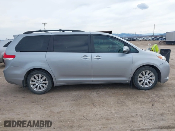 2014 Toyota Sienna Limited with VIN 5TDDK3DC7ES088938, listed as a IAAI auction lot 41885658 with 105,758 mi miles and . Bid and sale history available at DreamBid. Image 13.