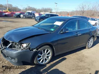 2008 Acura TSX Nav with VIN JH4CL96908C005450, listed as a IAAI auction lot 41738132 with 83,571 mi miles. Bid and sale history available at carsss.com. Image 17.