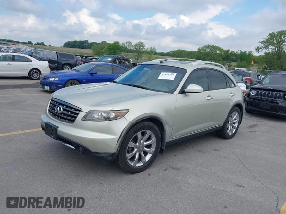 2007 Infiniti FX with VIN JNRAS08W77X205825, listed as a IAAI auction lot 42355789 with 146,275 mi miles and . Bid and sale history available at DreamBid. Image 17.
