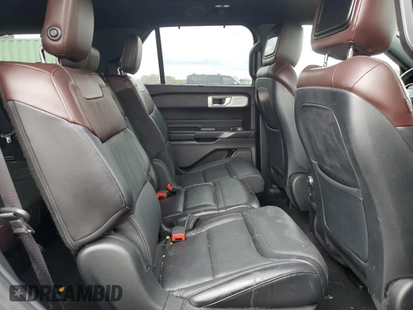2020 Ford Explorer Platinum with VIN 1FM5K8HC3LGA07125, listed as a Copart auction lot 53903915 with 67,469 mi miles and Salvage title. Bid and sale history available at DreamBid. Image 11.