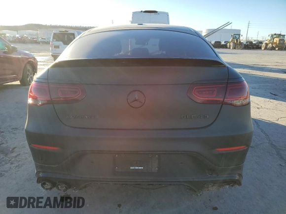 2021 Mercedes-Benz GLC with VIN W1N0J6EB4MF910126, listed as a Copart auction lot 88961335 with 34,425 mi miles and Salvage Title. Bid and sale history available at carsss.com. Image 6.