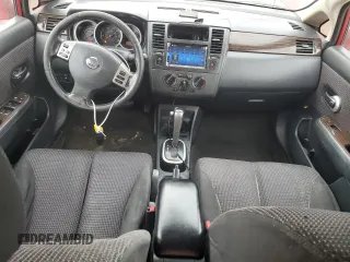 2010 Nissan Versa 1.8 S with VIN 3N1BC1AP4AL371722, listed as a Copart auction lot 72641144 with 128,445 mi miles and Salvage Title. Bid and sale history available at carsss.com. Image 8.