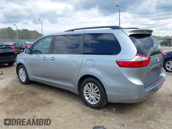 2017 Toyota Sienna XLE Auto Access Seat with VIN 5TDYZ3DC0HS845616, listed as a IAAI auction lot 42027773 with 89,108 mi miles and . Bid and sale history available at DreamBid. Image 3.