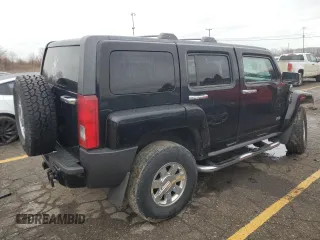 2009 Hummer H3 SUV with VIN 5GTEN13E098106668, listed as a Copart auction lot 81488444 with 139,686 mi miles and Clean Title. Bid and sale history available at DreamBid. Image 3.