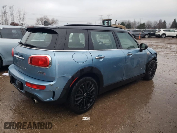 2017 MINI Clubman Cooper S with VIN WMWLU5C54H2E83465, listed as a Copart auction lot 84905344 with 41,918 mi miles and Salvage Title. Bid and sale history available at carsss.com. Image 3.