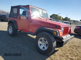 2001 Jeep Wrangler SE with VIN 1J4FA29P91P367534, listed as a Copart auction lot 81644824 with 156,597 mi miles and Clean Title. Bid and sale history available at carsss.com. Image 4.