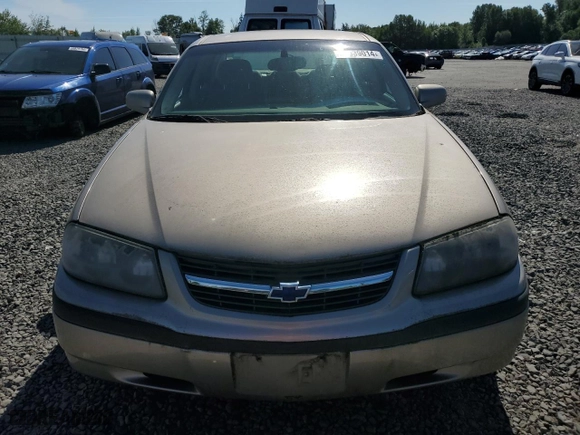 2001 Chevrolet Impala with VIN 2G1WF55E319176194, listed as a Copart auction lot 58939014 with 132,497 mi miles and Clean Title. Bid and sale history available at carsss.com. Image 5.