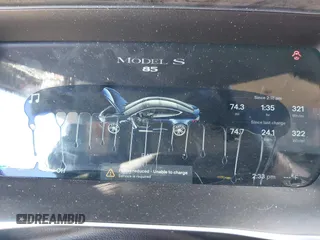 2014 Tesla Model S 60 with VIN 5YJSA1H11EFP47897, listed as a IAAI auction lot 41802285 with Not Provided miles and . Bid and sale history available at DreamBid. Image 16.