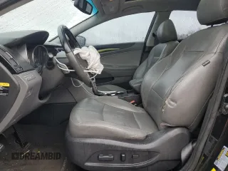 2012 Hyundai Sonata Limited with VIN 5NPEC4AB4CH384683, listed as a Copart auction lot 50160835 with 216,217 mi miles and Salvage Title. Bid and sale history available at DreamBid. Image 7.