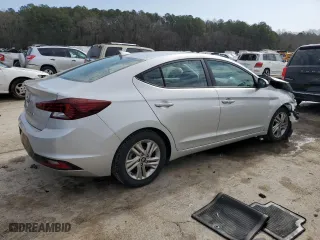2020 Hyundai Elantra Value Edition with VIN 5NPD84LF8LH527227, listed as a Copart auction lot 45335055 with 81,400 mi miles and Salvage Title. Bid and sale history available at carsss.com. Image 3.