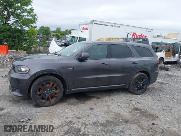 2020 Dodge Durango R/T with VIN 1C4SDJCT2LC346952, listed as a IAAI auction lot 42451221 with 65,696 mi miles and . Bid and sale history available at DreamBid. Image 13.