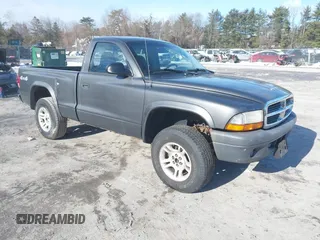 2004 Dodge Dakota with VIN 1D7GG16K24S588718, listed as a IAAI auction lot 41552216 with 140,653 mi miles and . Bid and sale history available at carsss.com. Image 1.