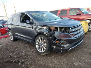 2017 Ford Edge Titanium with VIN 2FMPK4K80HBC42618, listed as a IAAI auction lot 41812597 with 83,945 mi miles. Bid and sale history available at carsss.com. Image 1.