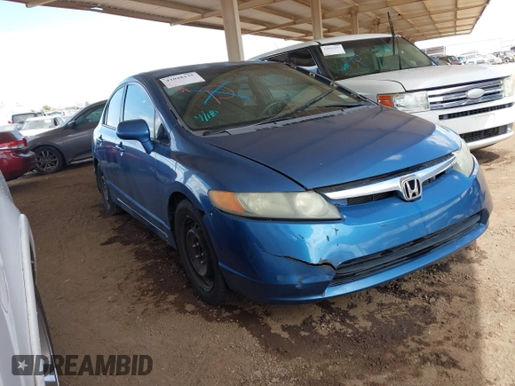 2008 Honda Civic LX with VIN 1HGFA16508L013505, listed as a IAAI auction lot 42048135 with 214,664 mi miles and . Bid and sale history available at DreamBid. Image 1.