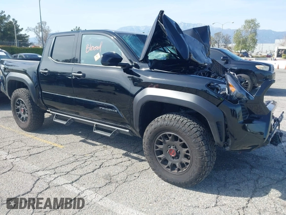 2025 Toyota Tacoma SR with VIN 3TMLB5JN2SM090007, listed as a IAAI auction lot 41830185 with 4,359 mi miles and . Bid and sale history available at DreamBid. Image 1.