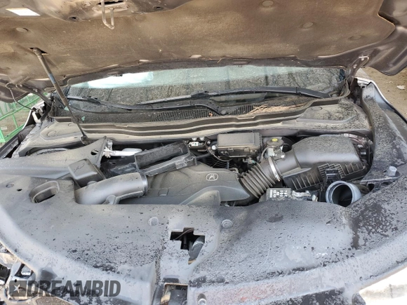 2020 Acura MDX with VIN 5J8YD3H32LL016308, listed as a Copart auction lot 57323855 with 48,461 mi miles and Non repairable. Bid and sale history available at DreamBid. Image 12.