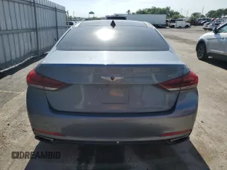 2015 Hyundai Genesis 3.8L with VIN KMHGN4JEXFU083886, listed as a Copart auction lot 55992724 with 156,303 mi miles and Salvage Title. Bid and sale history available at carsss.com. Image 6.