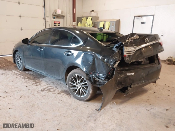 2016 Lexus ES 350 with VIN 58ABK1GG2GU025923, listed as a IAAI auction lot 41757363 with 85,192 mi miles. Bid and sale history available at carsss.com. Image 3.