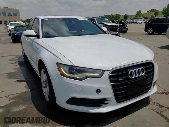 2012 Audi A6 Premium Plus with VIN WAUGGAFC5CN127963, listed as a Copart auction lot 63074335 with 140,979 mi miles and Salvage title. Bid and sale history available at DreamBid. Image 13.