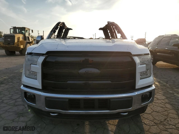 2015 Ford F-150 XLT w/HD Payload Pkg with VIN 1FTFW1EGXFKE33097, listed as a Copart auction lot 71844194 with 0 mi miles and Salvage Title. Bid and sale history available at carsss.com. Image 5.
