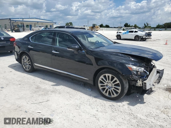 2013 Lexus LS 460 L с VIN JTHGL5EF6D5050814, выставлен на аукционе Copart как лот 64771424 с пробегом 40 048 миль миль и Списание • Salvage title. История ставок и продаж доступна на DreamBid. Изображение 4.