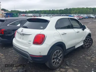 2017 FIAT 500X Trekking with VIN ZFBCFYCB3HP538169, listed as a IAAI auction lot 41975262 with 48,526 mi miles and . Bid and sale history available at DreamBid. Image 4.