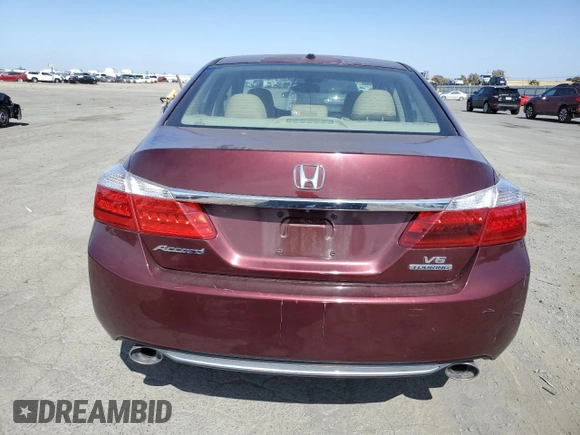 2014 Honda Accord Touring z VIN 1HGCR3F96EA000078, wystawiony jako Copart lot #57472545 z przebiegiem 122 115 mil mil oraz Szkoda całkowita • Salvage title. Historia ofert i sprzedaży dostępna na DreamBid. Obrazek 6.
