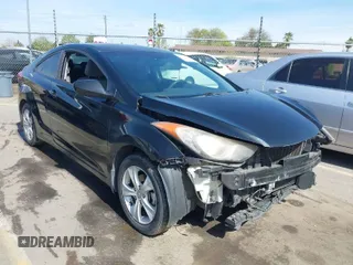 2013 Hyundai Elantra Coupe GS with VIN KMHDH6AE4DU023377, listed as a IAAI auction lot 41847471 with 134,772 mi miles. Bid and sale history available at carsss.com. Image 1.