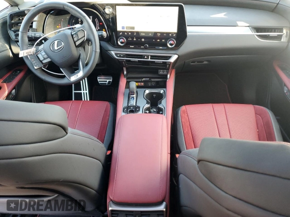 2023 Lexus RX with VIN 2T2BCMEA3PC001177, listed as a Copart auction lot 48243404 with 7,025 mi miles. Bid and sale history available at carsss.com. Image 8.